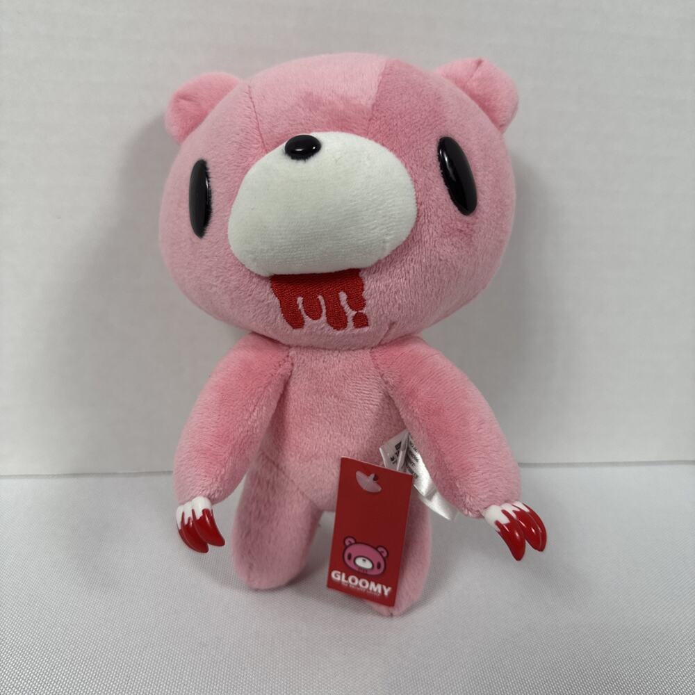 Gloomy Bear The Naughty Grizzly Pink Plush Mori Chack CultureFly 8”